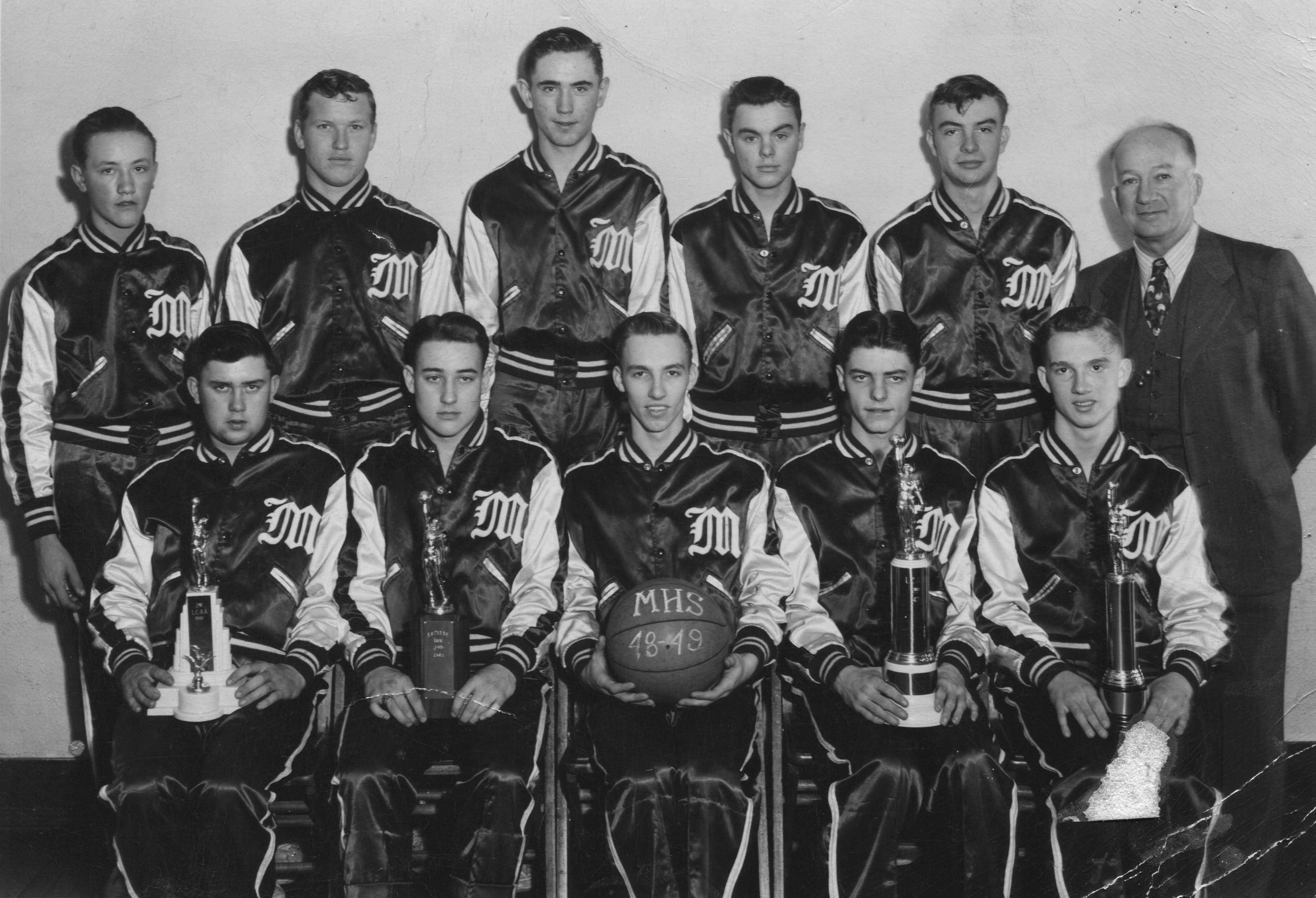 [MHS 1949 basketball]